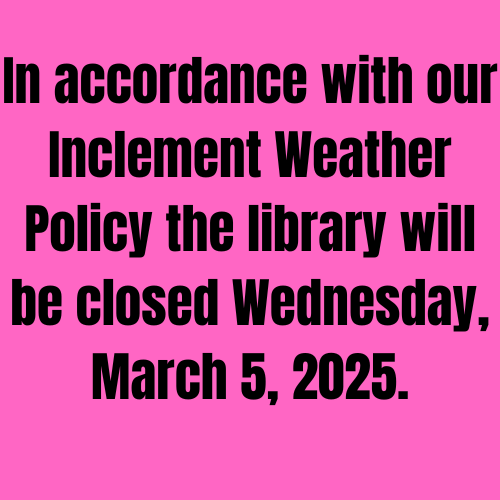 Closed Wednesday, March 05, 2025